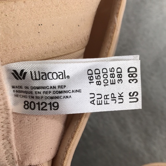 Wacoal Red Carpet  Medium Control Convertible Bodysuit Size 38D New - Picture 9 of 12